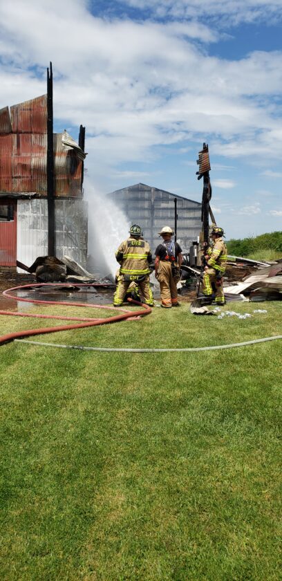 Memorial Day fire destroys St. Clairsville-area barn | News, Sports, Jobs - Vimarsana News